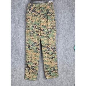 US Military Digital Camo Cargo Pants Sz S Regular 31X32 Adjustable‎ Outdoor Work